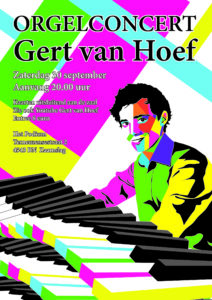 Poster A3 Gert van Hoef