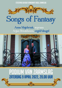 Poster A3 Songs of Fantasy